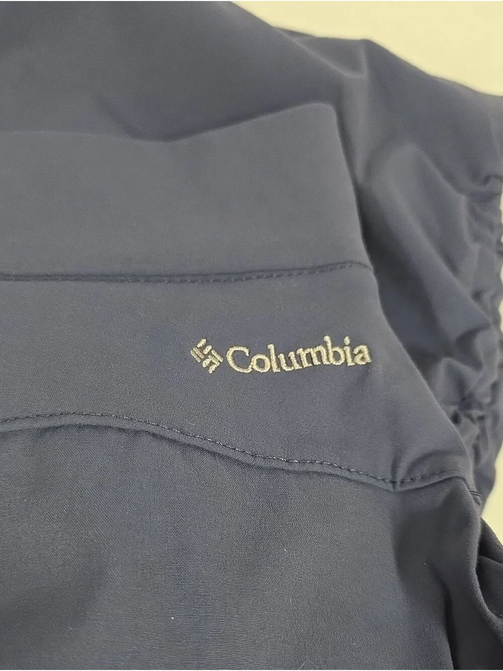 NWT Columbia Anytime Omni-Shade Navy Blue Ruched Lined Skort, Size XXL
